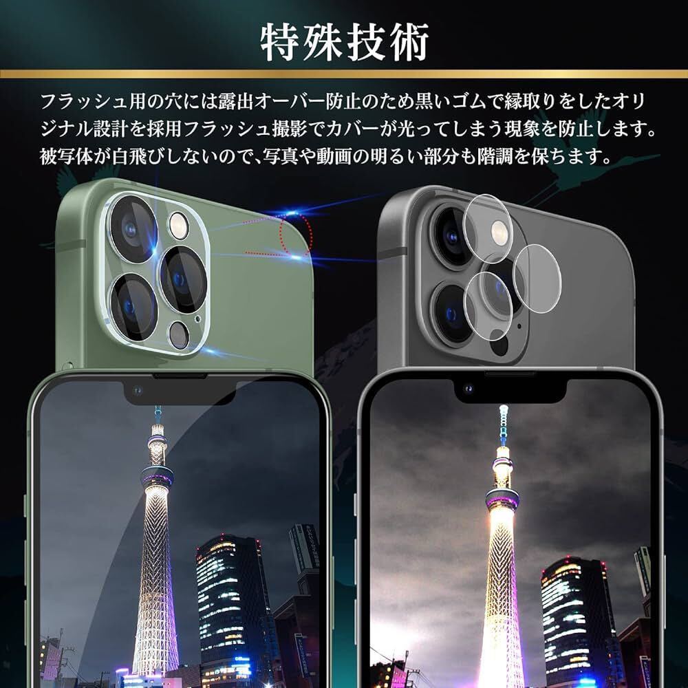 c-779 Huphuro iPhone 13 Pro Max ガラスフィルム【2枚】iPhone 13 Pro Max カメラフィルム【2枚】旭硝子製 硬度9H