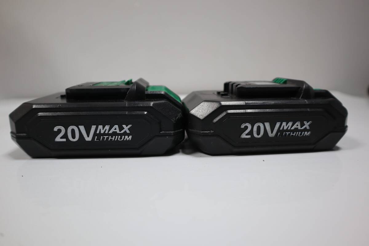 　N2940 & 2個セット 13809 20V 互換バッテリー 2000mAh_画像4