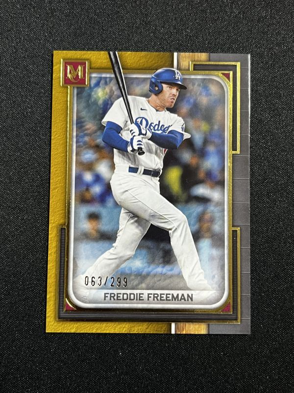 【299枚限定】 フレディ・フリーマン 2023 Topps Museum Collection Gold #67 Freddie Freeman MLB_画像1