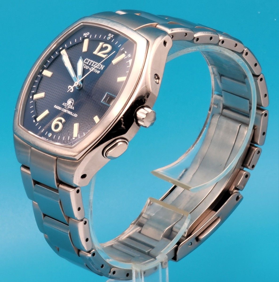 ★☆動作品☆★【中古】CITIZEN ATD53-2662 ATTESA アテッサ TITANIUM チタン 電波ソーラー 