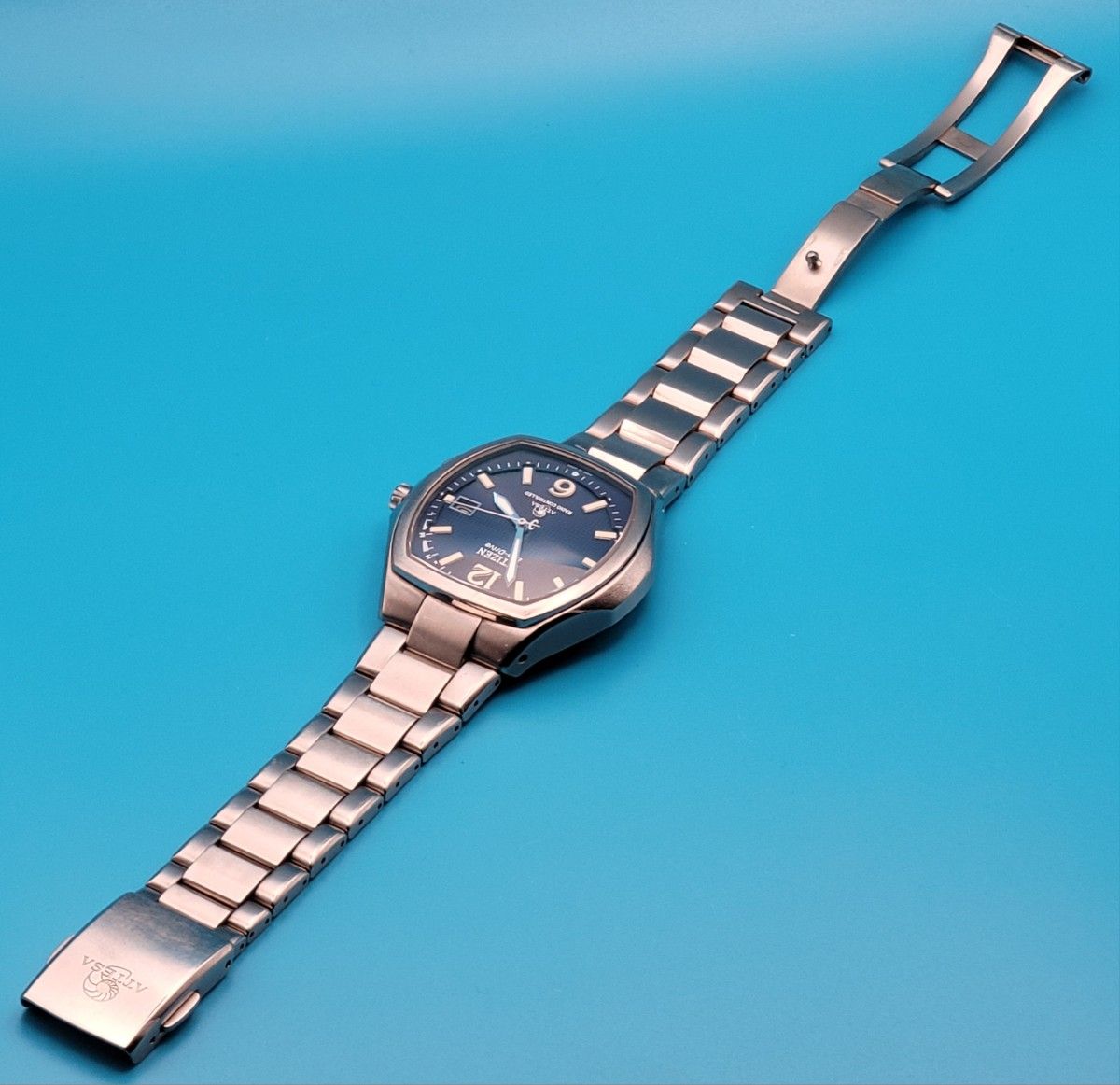 ★☆動作品☆★【中古】CITIZEN ATD53-2662 ATTESA アテッサ TITANIUM チタン 電波ソーラー 