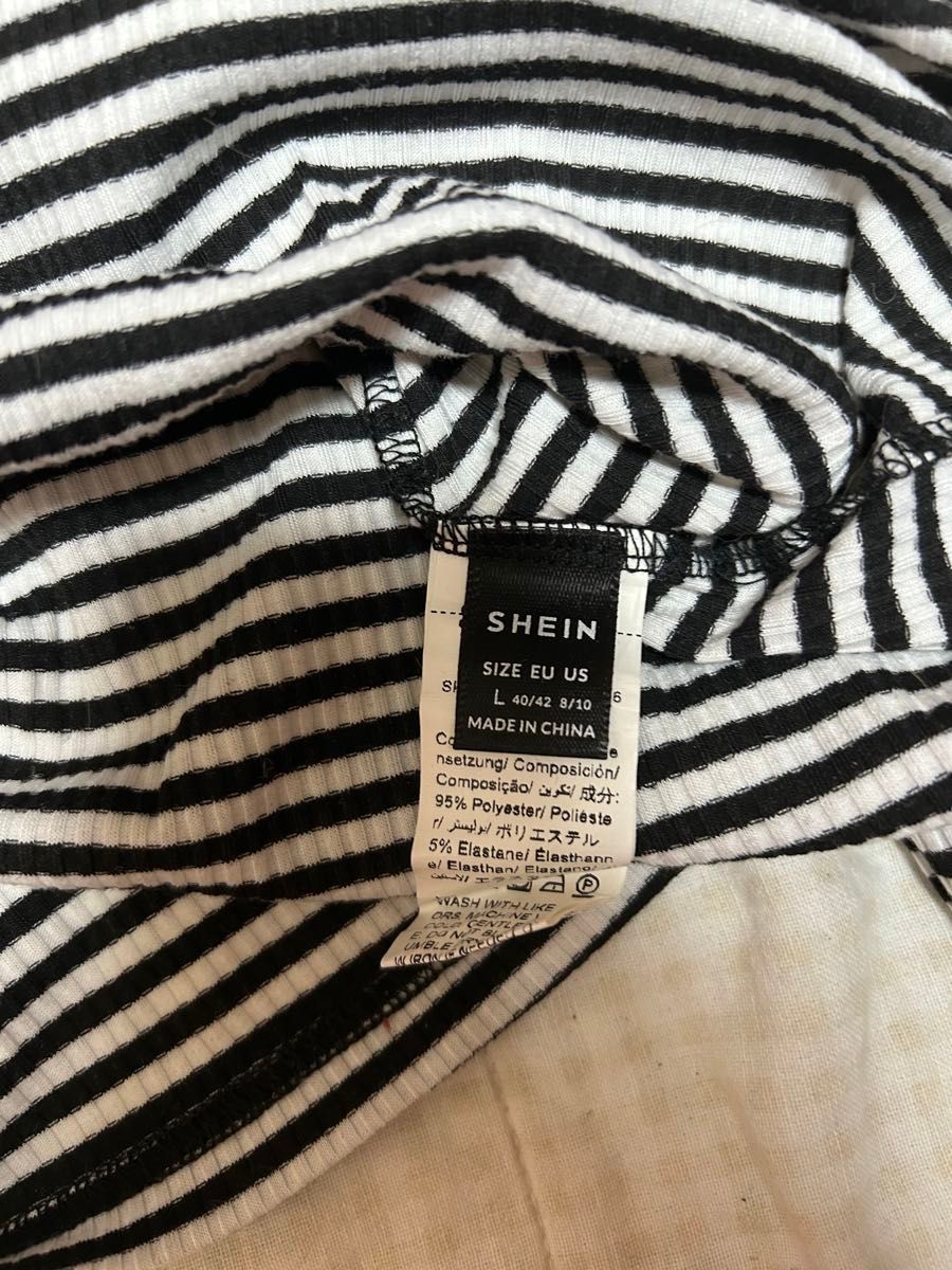 SHEIN インナー　タートルネック 長袖