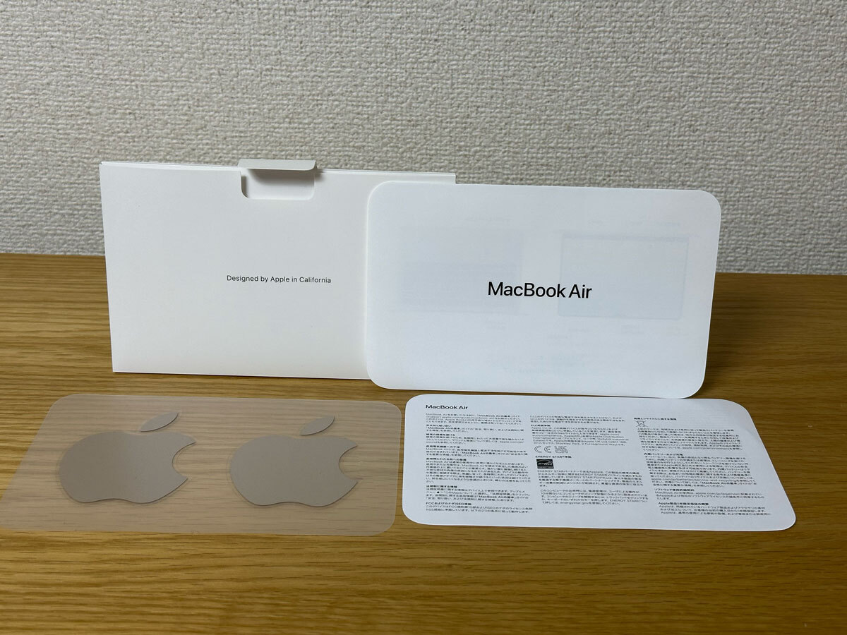 Apple MacBook Air (M2, 2022) 13.6インチ スターライト STL/8C CPU/8C GPU/16GB/512GB/KB-US/JPN Z15Y001BP_画像8