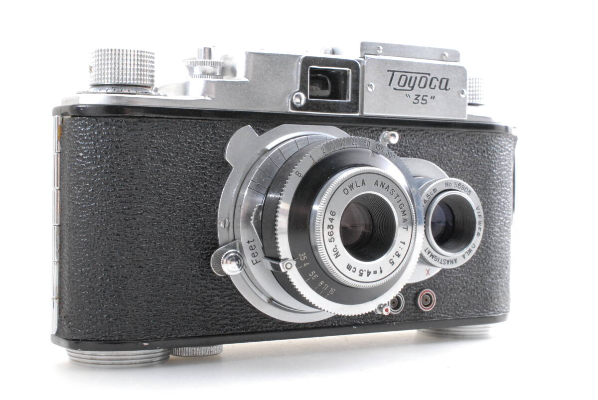 超美品 保障付 動作確認済】Toyoca Flex 35 Horizontal 35mm TLR 超美品 保障付 動作確認済】Toyoca Flex 35 Horizontal 35mm TLR