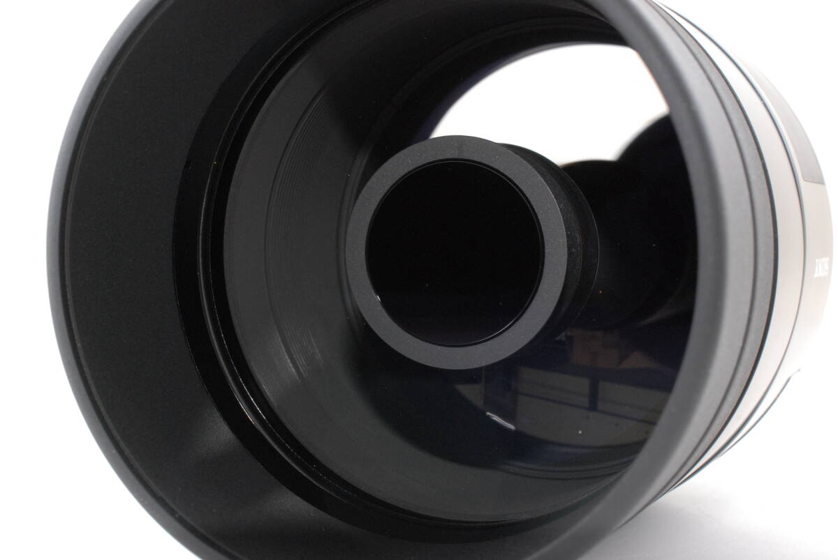 【美品 保障付 動作確認済】 Sony 500mm F8 Reflex Auto Focus Lens ソニー オートフォーカス ミラーレンズ SAL500F80 A Mount #Q6436_画像4