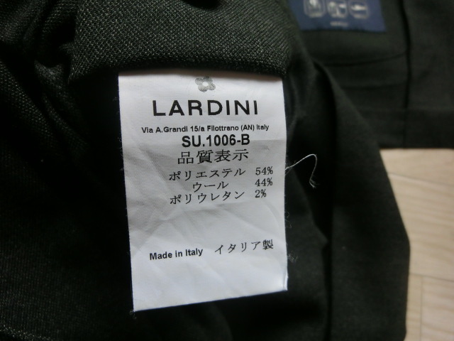 USED■ラルディーニ■カジュアルセットアップスーツ■サイズ46■グレー■春・夏■LARDINI_画像8