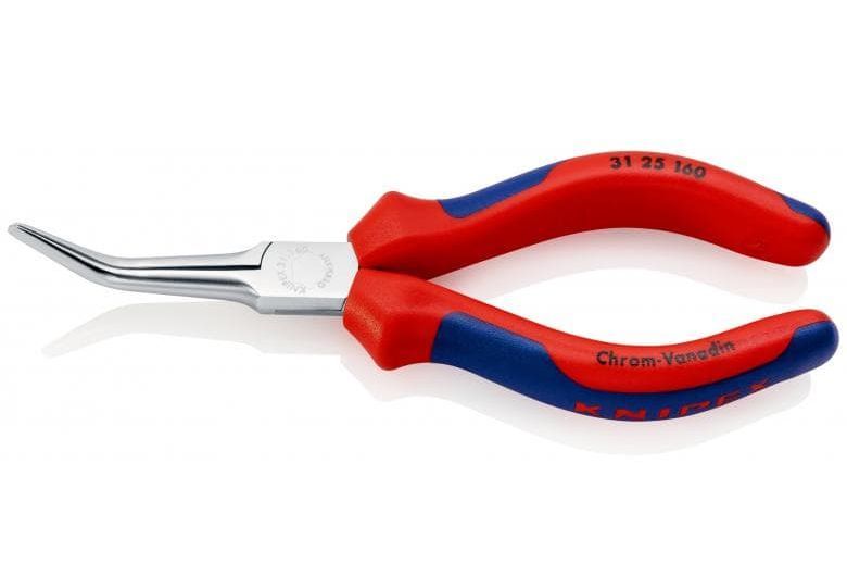 KNIPEX クニペックス ニードルノーズプライヤー ベント 3125 160の画像1