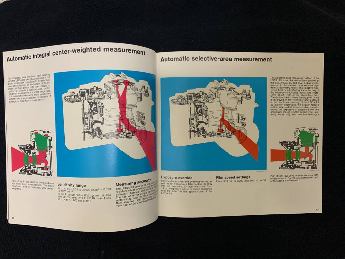 ライカ Leica R3 1976年カタログ 全39ページ英語版 美品_画像5