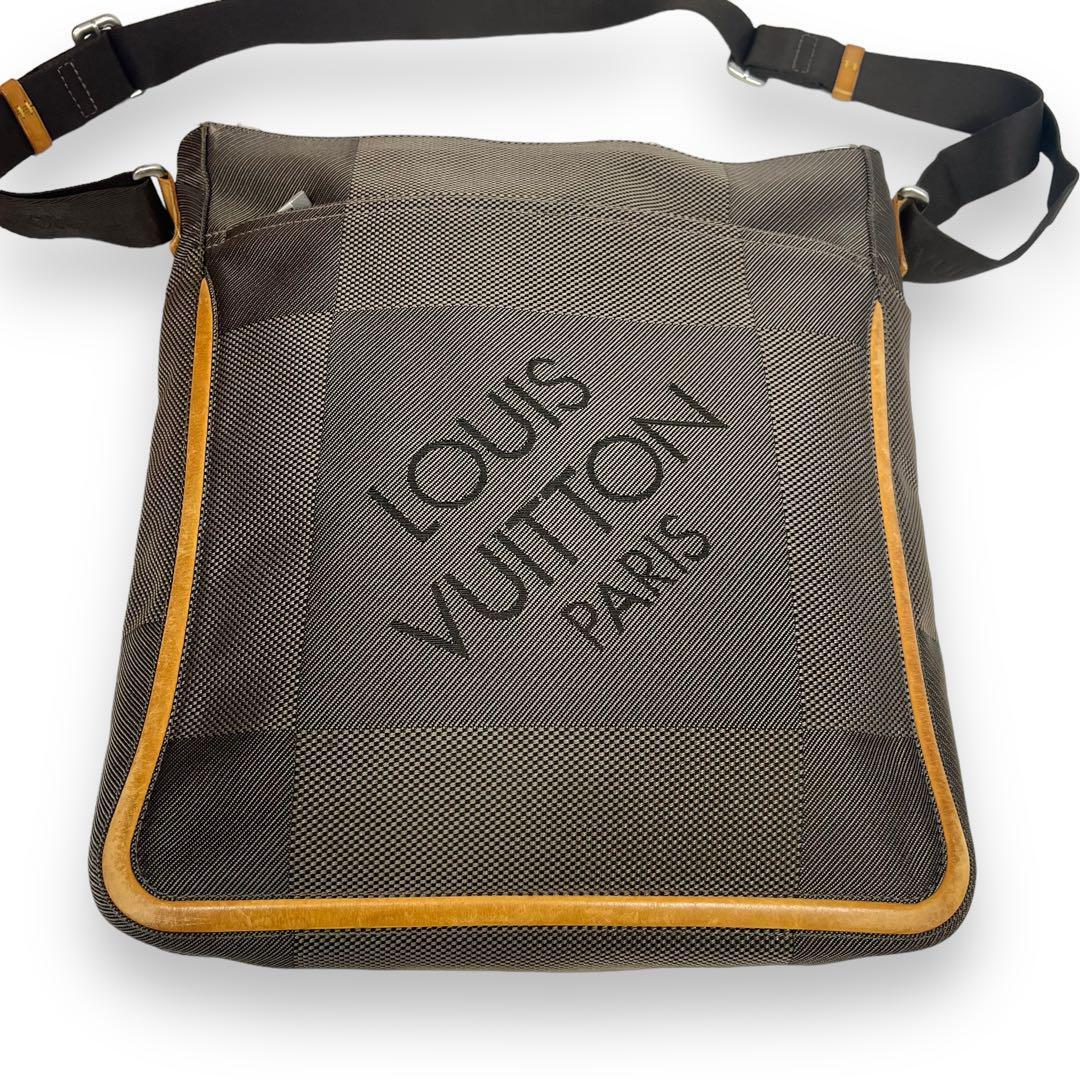 １円 ●LOUIS VUITTON ルイヴィトン●ダミエ ジェアン コンパニョン M93046 ショルダーバッグ キャンバス SP1013_画像3