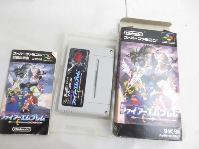 【同梱可】中古品 ゲーム スーパーファミコン ソフト ファイアーエムブレム 紋章の謎 聖剣伝説 3 クロノトリガー 他_画像2