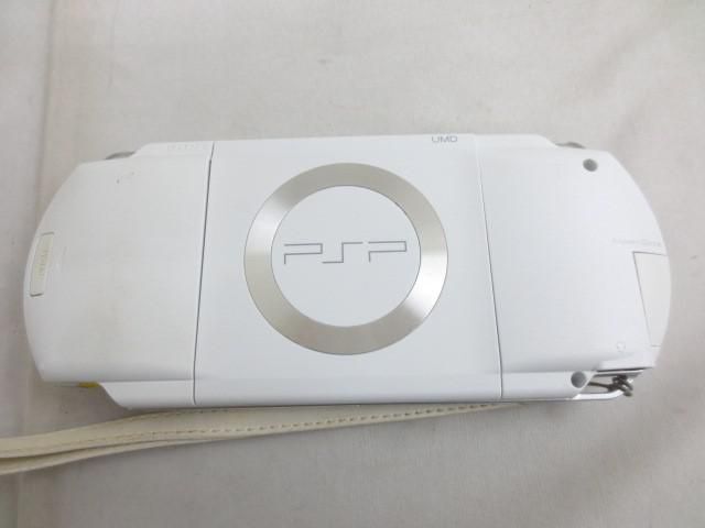 【同梱可】中古品 ゲーム PSP 本体 PSP1000 ブラック ホワイト 初期化済み 32MBメモリーカード カバーケース グッズ_画像3