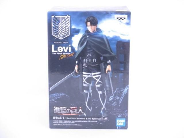 【新品】 フィギュア 進撃の巨人 The Final Season Levi Special リヴァイ_画像1