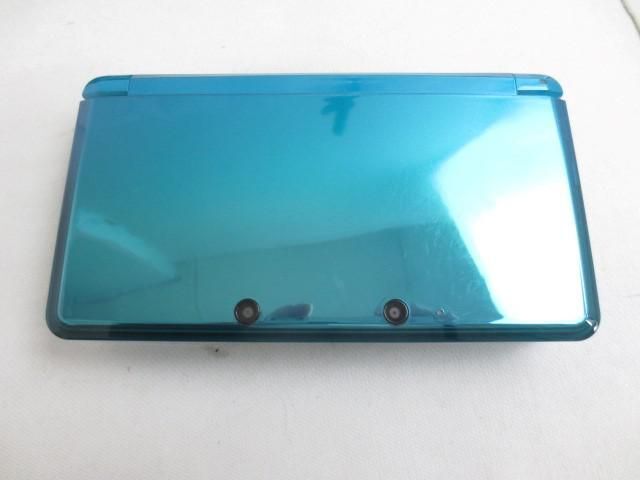 【同梱可】中古品 ゲーム ニンテンドー3DS 本体 CTR-001 アクアブルー 動作品 箱あり_画像3