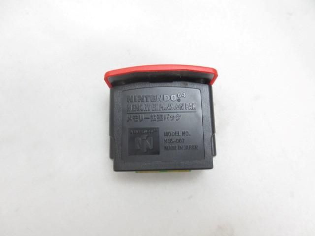 【同梱可】中古品 ゲーム NINTENDO 64 本体 NUS-001 動作品 NUS-007 メモリー拡張パック 等 グッズセットの画像6