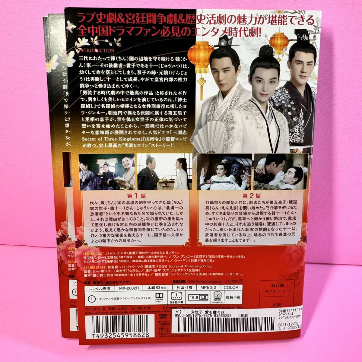 女世子DVD 全12巻 全巻セット ヨウ・ジンルー/ジャン・チャオ_画像4