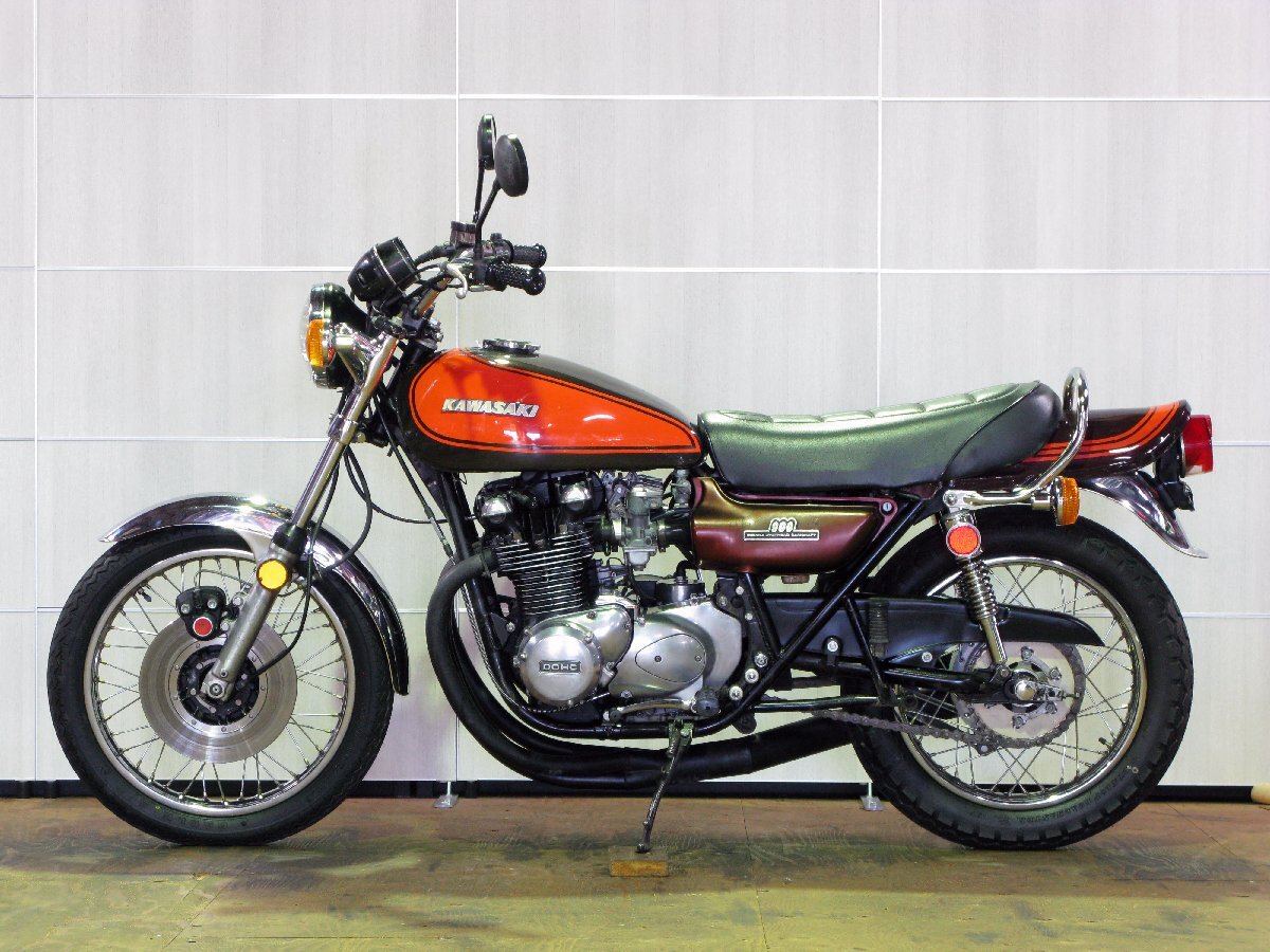 【現状】カワサキ KAWASAKI Z1 1973年 車検R7/3 (2124o)_画像4