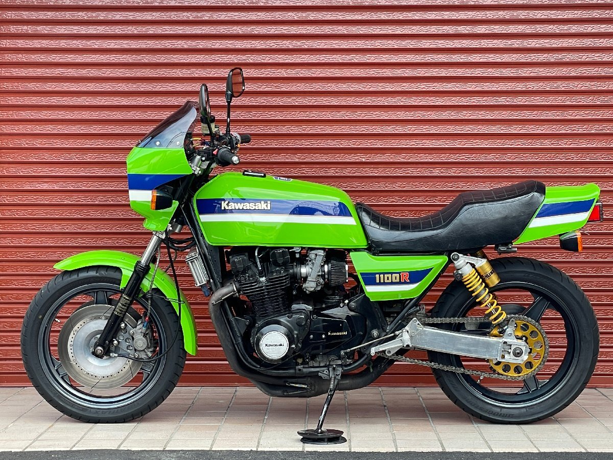 【現状】カワサキ 1983年 KAWASAKI Z1100R ローソンレプリカ 動画 (2088o)_画像4