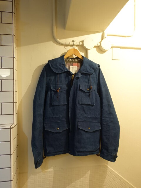 visvim ジャケット　0112105013001　PFD JKT 2.5L GORE-TEX　リネンデニム　サイズ1_画像1