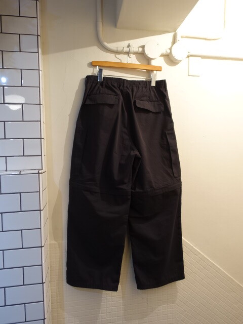 GU× UNDERCOVER パンツ 24ＳＳ パンツ 2WAY ヘリクルーパンツ サイズＬ 黒の画像4