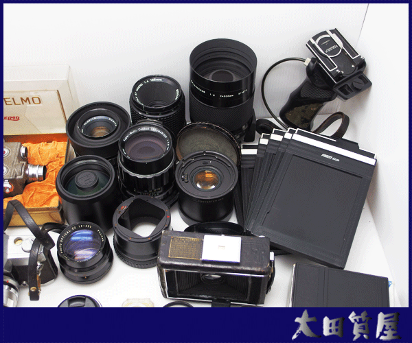 137) pawnshop *[ including in a package un- possible ] POLAROID Land camera is  cell Nikon all sorts camera / lens / large size / medium size / accessory / various . summarize / Junk *1 jpy ~