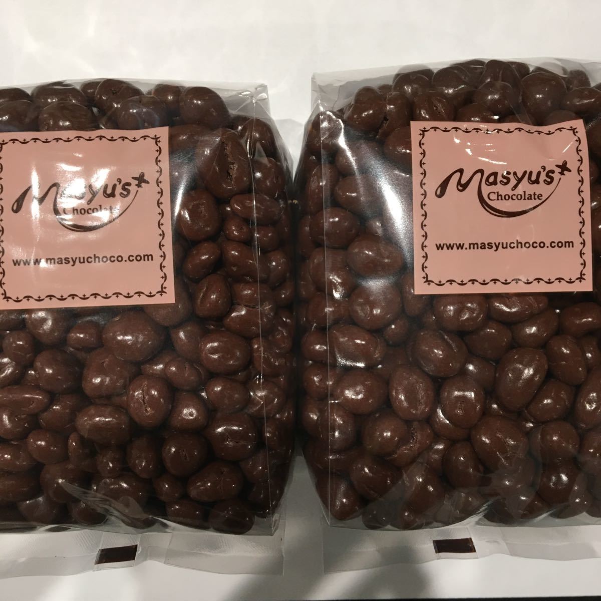 【マシューのチョコレート】麦チョコ 2袋 大容量の画像1