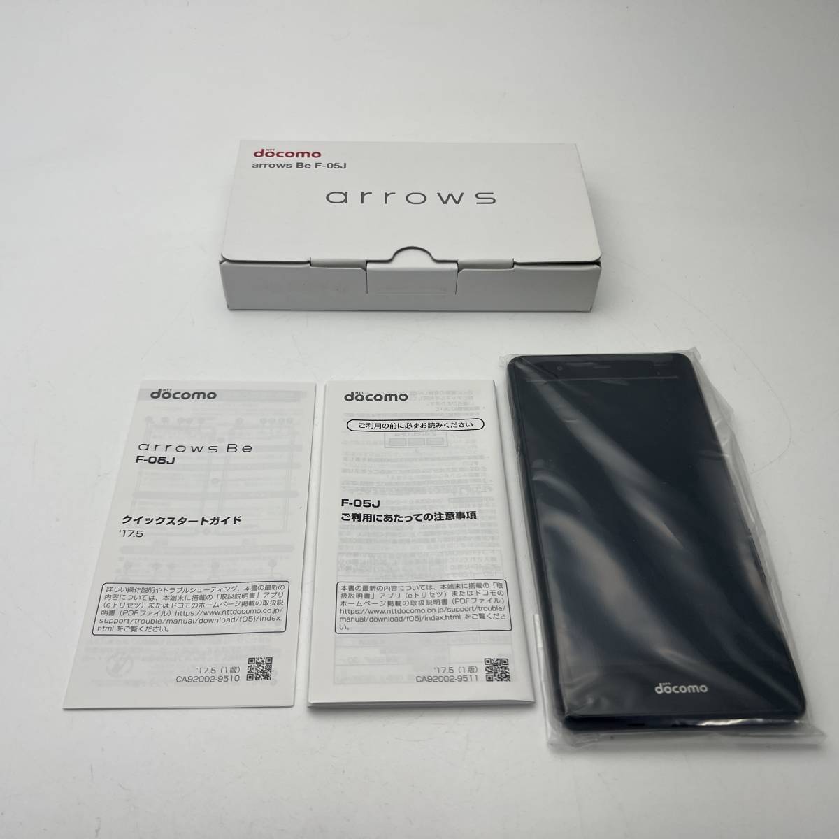 ②新品未使用 ドコモ arrows Be F-05J androidスマホ 富士通 SIMロック解除済み アンドロイド