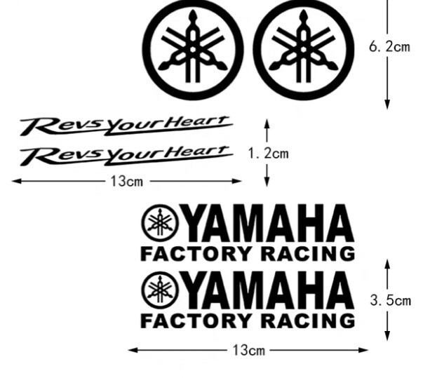 人気カラー光反射 レーシングバイクステッカーデカール グッズセット音叉スポークホイール用ステッカーRACING_画像3