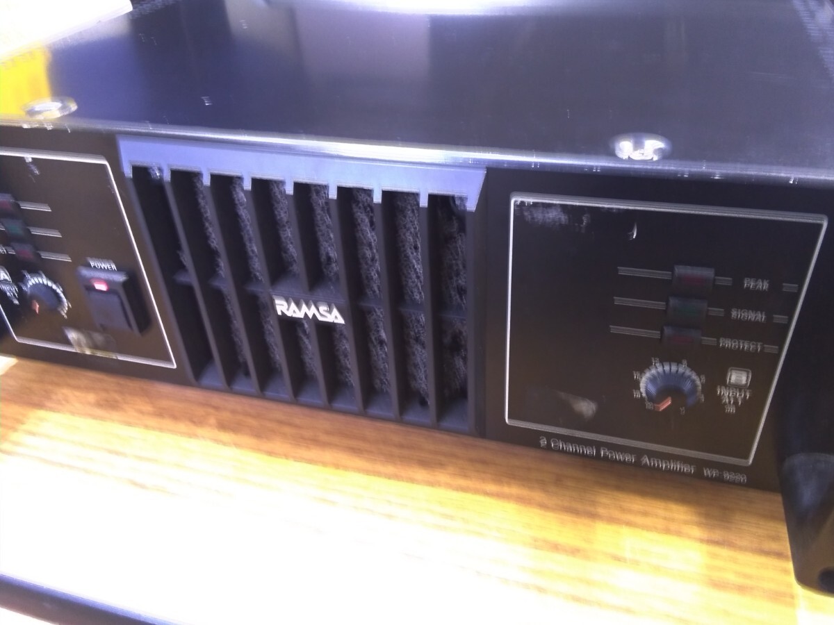 Yahoo!オークション - PA機器 ラムサ パワーアンプ RAMSA WP Yahoo!オークション - PA機器 ラムサ パワーアンプ RAMSA WP
