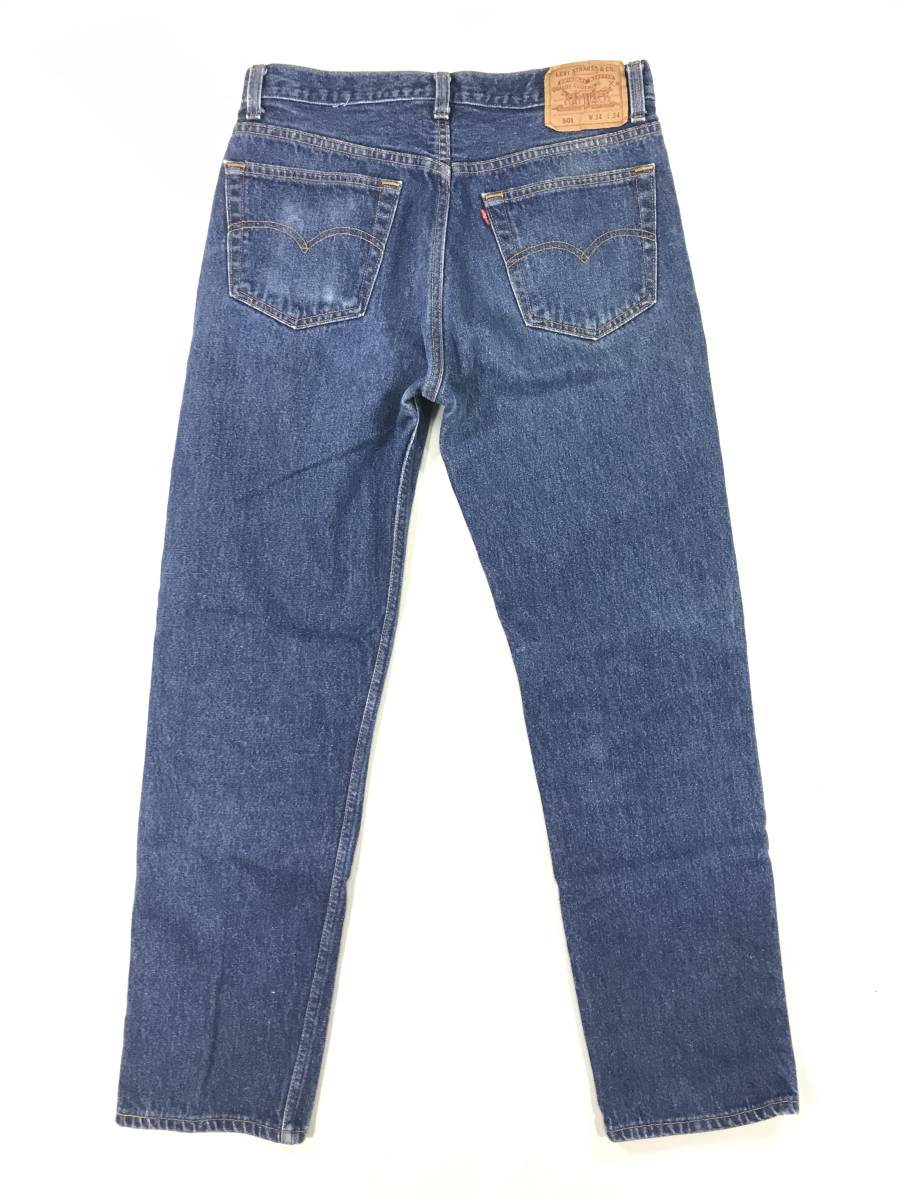 古着 15460 W34 リーバイス デニム パンツ ジーンズ Levi's ビンテージ vintage 80 90 オリジナル 501 USA_画像7