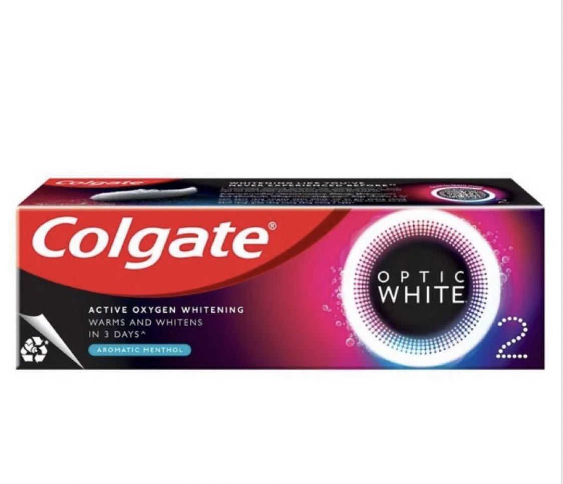 再入荷 コルゲート歯磨き粉 Colgate オプティックホワイトO2 85g_画像2