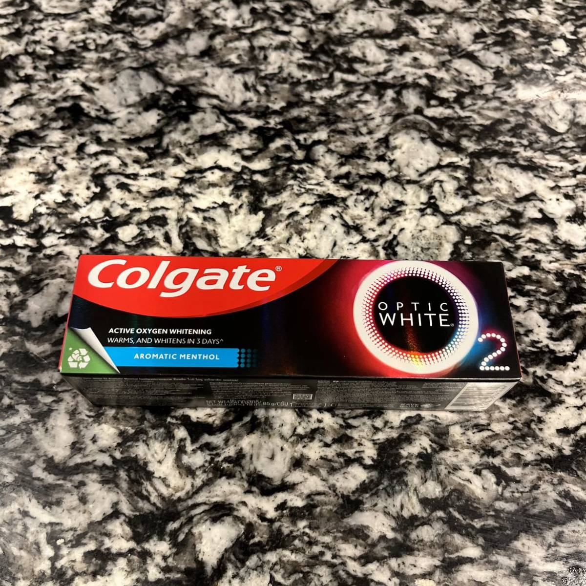 再入荷 コルゲート歯磨き粉 Colgate オプティックホワイトO2 85g_画像3