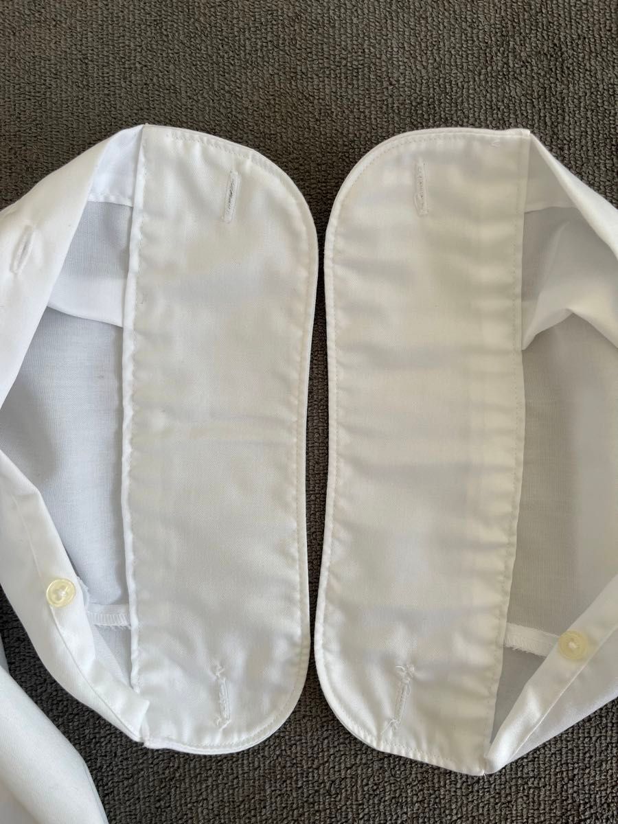 【3月末まで値下げ】 ORIHICAオリヒカノンアイロンYシャツ白色、無地（柄、模様無し）Sサイズ37-82