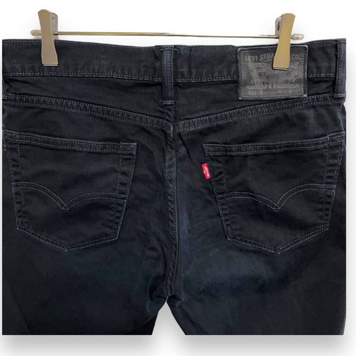 D55 リーバイス 511 w32 アメリカ古着　スリム　ブラック　ジーンズ デニムパンツ Levis 黒パン 黒パッチ　メンズ_画像1