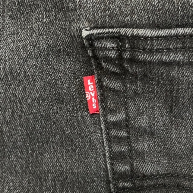 F3 リーバイス 502 w44 アメリカ古着　ブラック　ジーンズ デニムパンツ Levis 黒パッチ　黒パン　メンズ_画像7