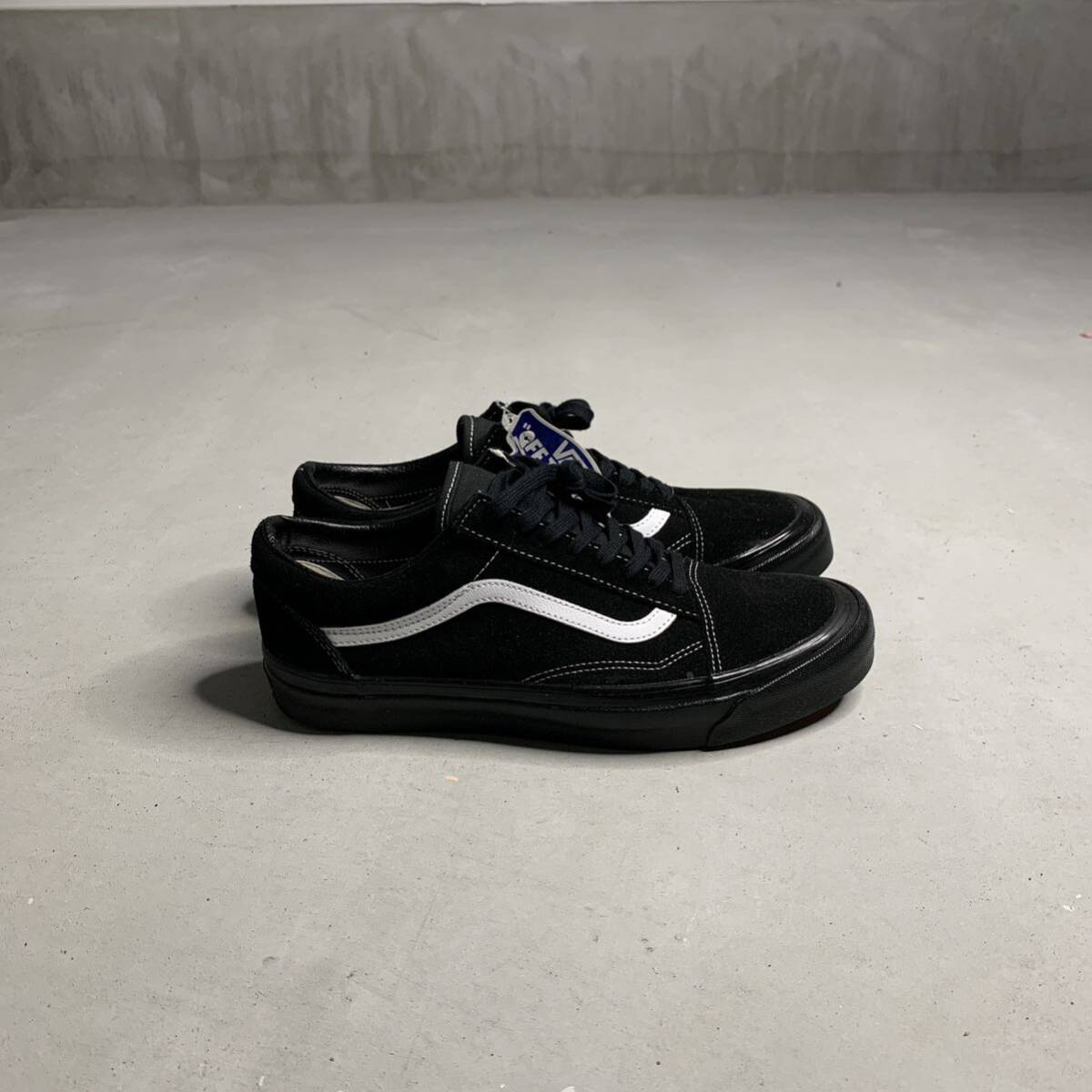 VANS バンズ Anaheim オールドスクール 36 DX old skool アナハイム 黒 クロ VAULT ボルト authentic オーセンティック BLACK ブラック 29