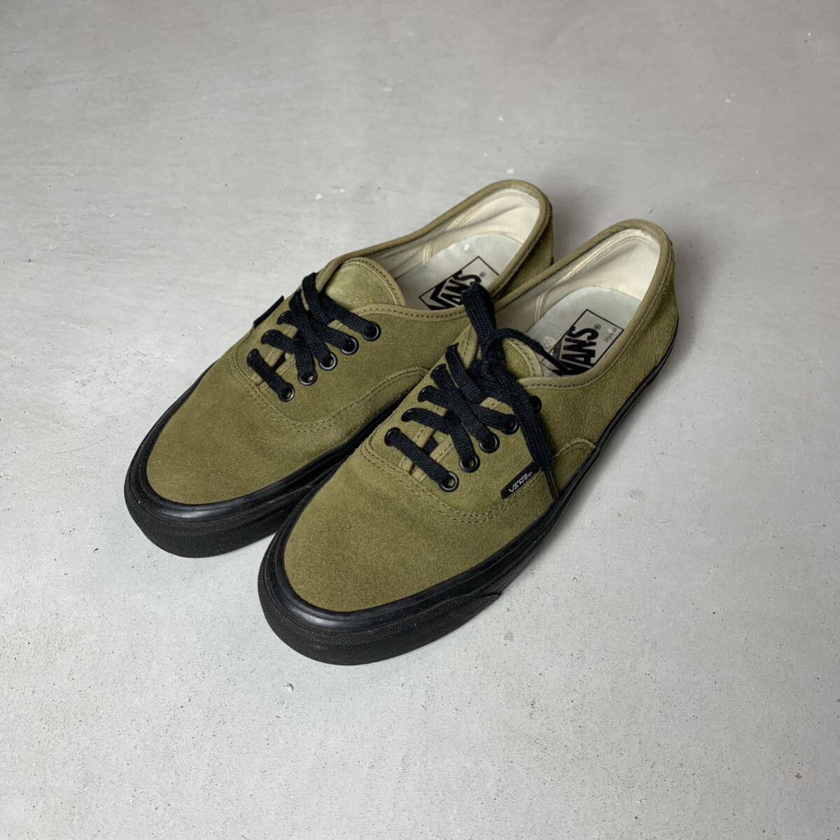 VANS Anaheim authentic 44 DX 27 カーキ オリーブ olive VANS Anaheim authentic 44 DX 27 カーキ オリーブ olive