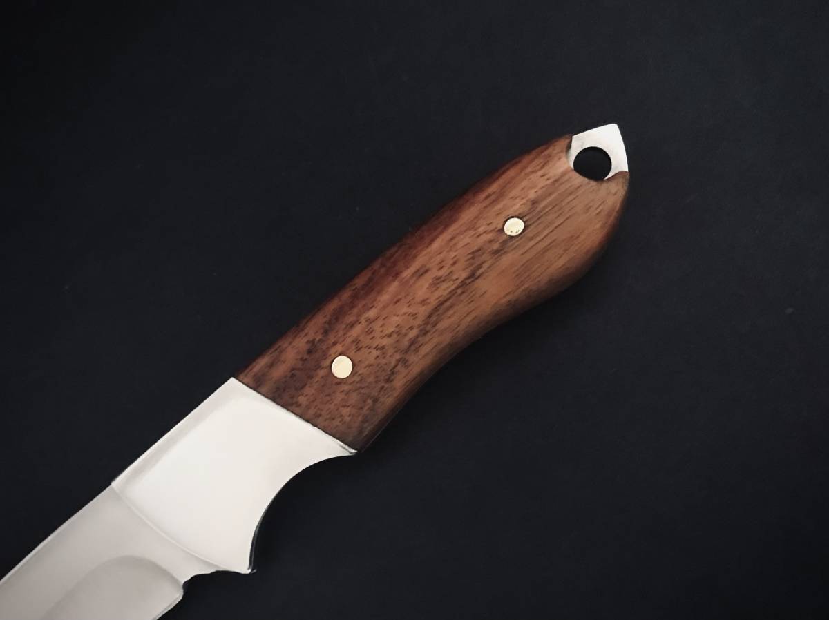 ナイフ #075 シースナイフ アウトドア ブッシュクラフトの画像5