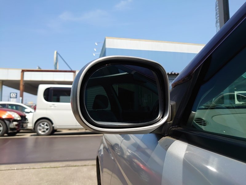 [psi] FB15 Sunny left door mirror electric only KY0 silver H15 year 