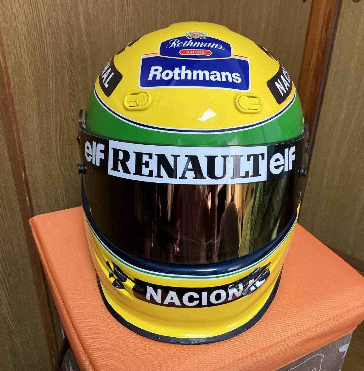  Ayrton Senna *BELL K1 SPORT SV replica * helmet /1994 Williams * Renault Rothmans bell #be Luger * Mansell 