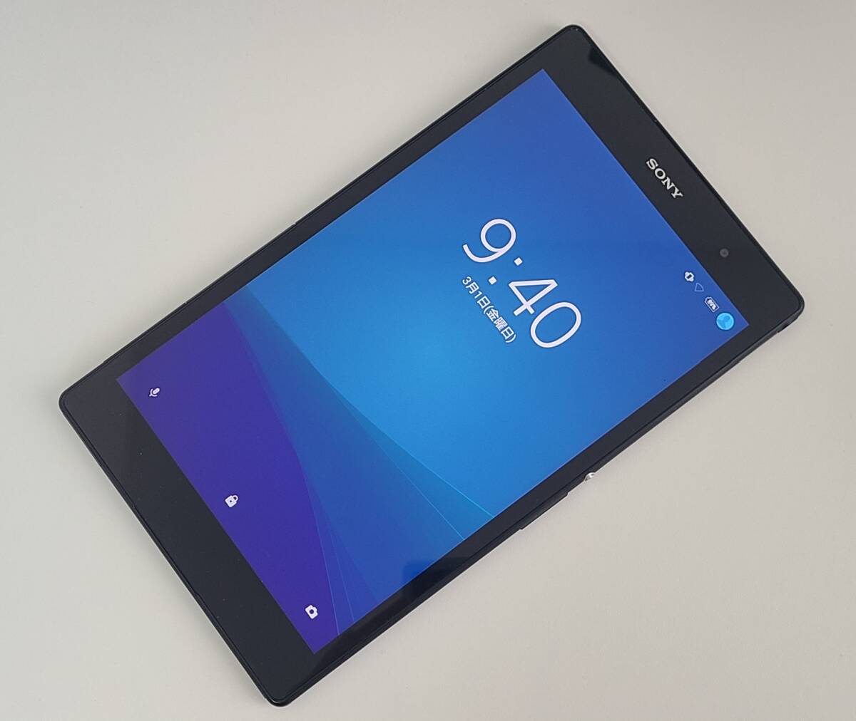 中古 Xperia Z3 Tablet Compact Wi-Fiモデル SGP612JPB 32GB_画像1