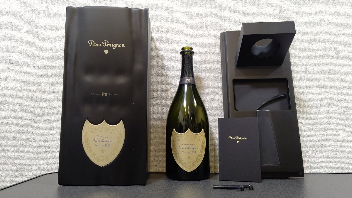 P3 ドンペリ 1993 空瓶 ドンペリニヨン ヴィンテージ Dom Perignon 箱