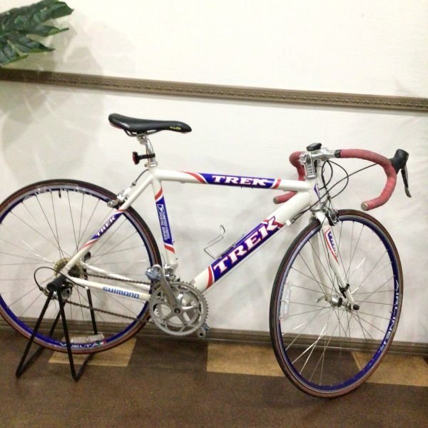 1648【貴重】TREK 1400 USPS ULTEGRA 2001年 520ｍｍ アルミ ロードバイク トレック レトロ ビンテージ ランスの画像2