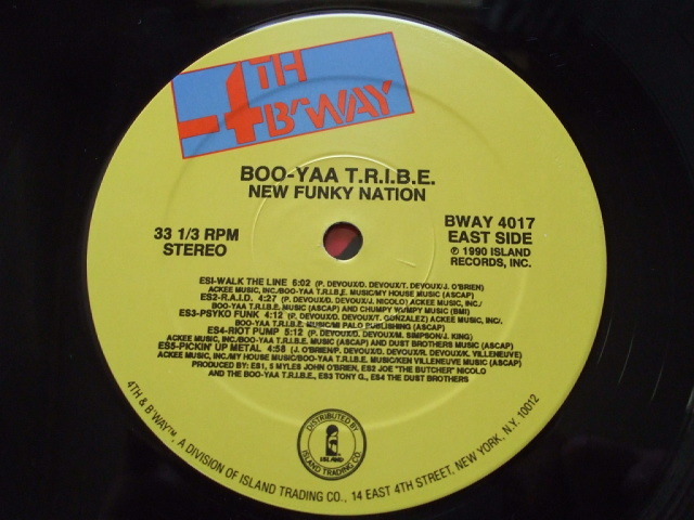LP Boo-Yaa Tribe - New Funky Nation (1990)_画像2