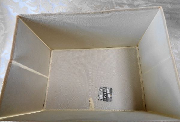 ◇スヌーピー^^♪折りたたみ式収納ボックス ＢＥＩＧＥの画像5