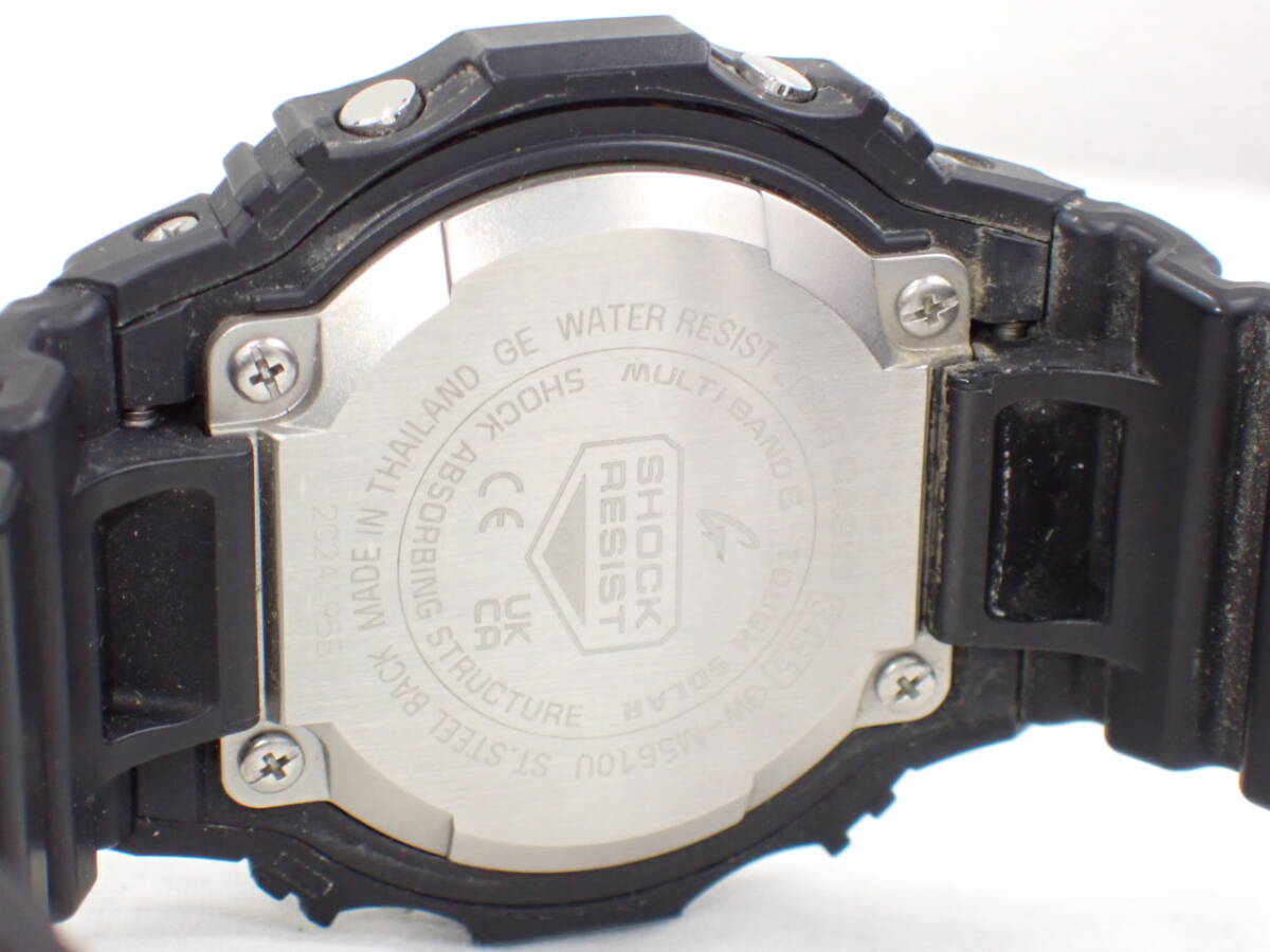 UH1576《1円》《稼動》カシオ G-SHOCK GW-M5610U タフソーラー スクエア デジタル メンズ 純正バンドの画像8