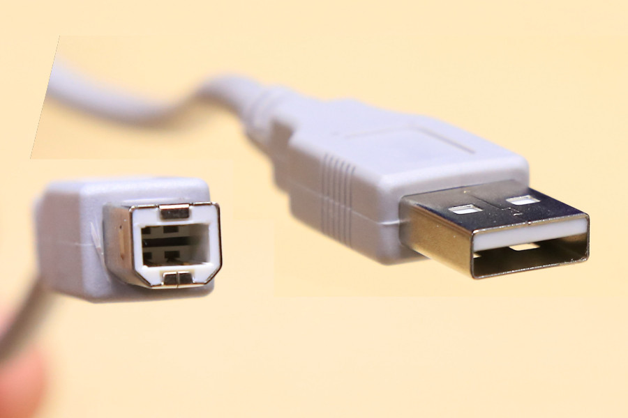 ∬送料無料∬USBケーブル3m∬外付ハードディスク/プリンタ接続用 ABタイプ 新品 即決　スキャナー用USBケーブル　_画像2