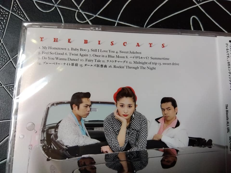 【CD】ファーストアルバム1stザビスキャッツ「The Biscats」検索CREAMSODA青野美沙稀ビスキャッツブラックキャッツピンクドラゴンロカビリ_画像4
