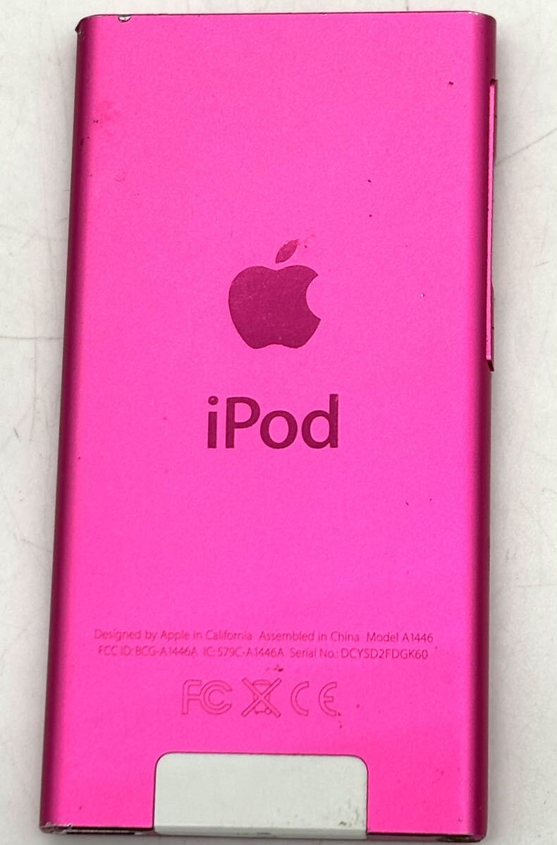 iPod nano 【A1446】Apple アップル MKMV2J ピンク 第7世代_画像2