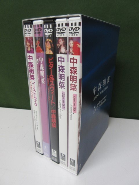 【DVD】 中森明菜/5.1 オーディオ・リマスター DVDコレクション 視聴確認済み ④の画像2