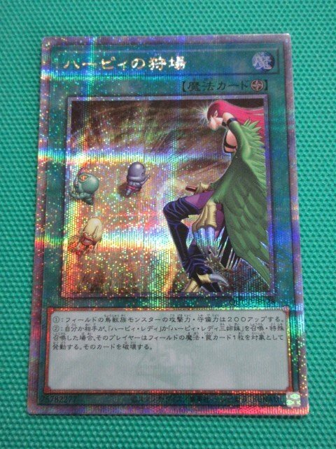 『遊戯王』　QCCP-JP128　25thシークレット　ハーピィの狩場　②-1_画像1